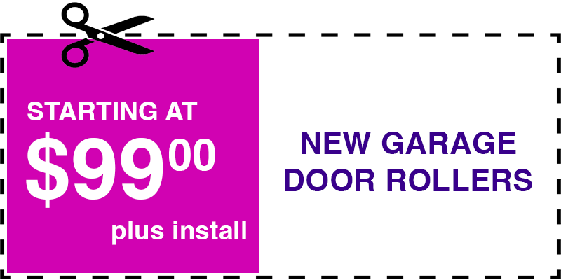 99 new garage door rollers Huntington Station